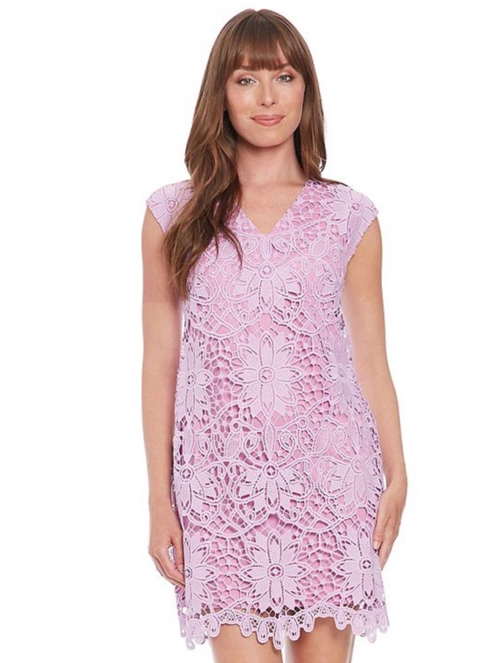 London Times Lavender Dress - Picture 2 of 4